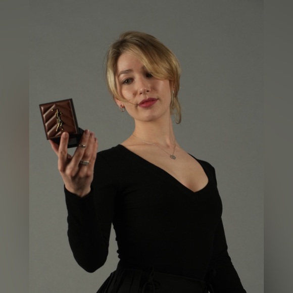 Black Ribbed Cotton Long Sleeve Bodysuit Size Medium NWT Stretchy - Picture 4 of 6